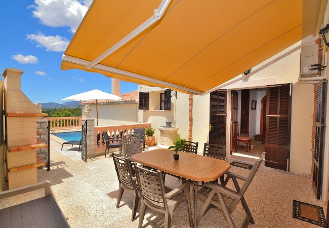 House in Buger - Ca n'Aina Canta 064 cosy village house with pool, terrace, barbecue and air-conditioningnd air-conditioning House in Buger - Ca n'Aina Canta 064 cosy village house with pool, terrace, barbecue and air-conditioningnd air-conditioning