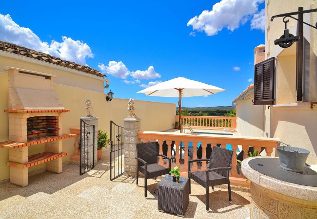 House in Buger - Ca n'Aina Canta 064 cosy village house with pool, terrace, barbecue and air-conditioningnd air-conditioning House in Buger - Ca n'Aina Canta 064 cosy village house with pool, terrace, barbecue and air-conditioningnd air-conditioning