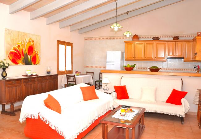 Country house in Llubi - Son Rossignol 193 finca with private swimming pool, large terrace, barbecue and WiFi Country house in Llubi - Son Rossignol 193 finca with private swimming pool, large terrace, barbecue and WiFi