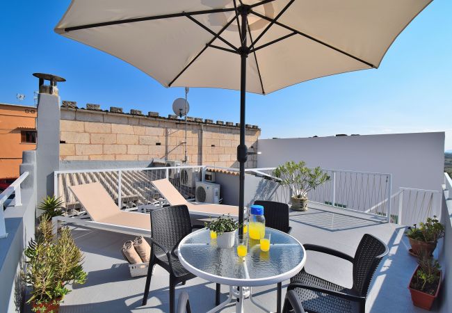 House in Santa Margalida - Can Cantino 213 fantastic village house with private pool, air conditioning, terrace, barbecue and WiFi House in Santa Margalida - Can Cantino 213 fantastic village house with private pool, air conditioning, terrace, barbecue and WiFi