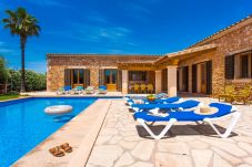 Country house in Campos - Can Mates Nou 404 fantastic finca with private pool, terrace, ping pong and air conditioning.