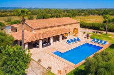 Country house in Campos - Sa Vinya 405 fantastic rustic finca with private pool, terrace, garden and air conditioning