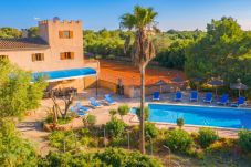 Country house in Campos - Can Palea 407 finca with private pool with garden, terrace, barbecue and WiFi
