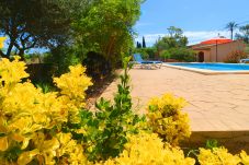 Country house in Es Llombards - Can Cova 413 rustic finca with private pool, terrace, air conditioning and WiFi