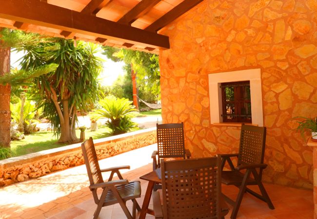 Country house in Campos - Can Crestall 414 rustic finca with private pool, air conditioning, garden and barbecue Country house in Campos - Can Crestall 414 rustic finca with private pool, air conditioning, garden and barbecue