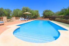 Country house in Campos - Can Guillem 415 rustic finca with private pool, terrace, air conditioning and WiFi