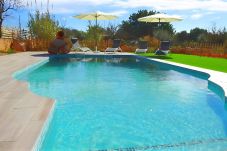 Country house in Llucmajor - Son Antem 420 fantastic finca with private pool, terrace, barbecue and air conditioning