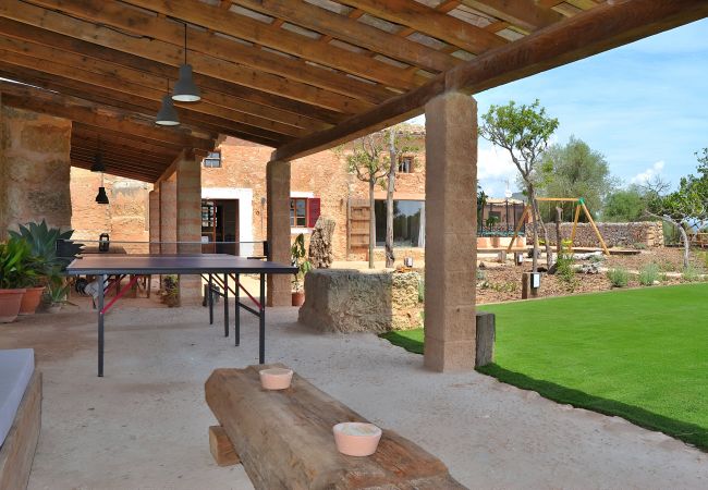 Cottage in Llubi - Can Cortana 005 fantastic finca with private swimming pool, children's area, ping pong and air conditioning Cottage in Llubi - Can Cortana 005 fantastic finca with private swimming pool, children's area, ping pong and air conditioning