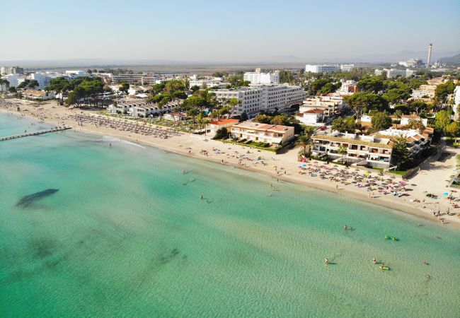 Apartment in Alcúdia - Fantastic 174 magnificent flat on the beach, with balcony, air conditioning and WiFi Apartment in Alcúdia - Fantastic 174 magnificent flat on the beach, with balcony, air conditioning and WiFi
