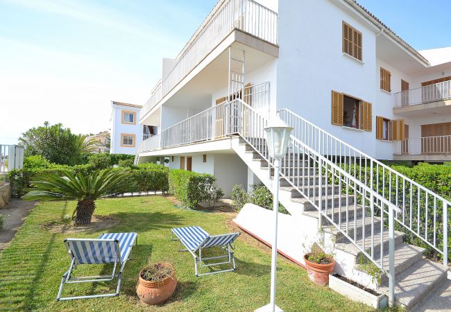 Apartment in Alcúdia - Fantastic 174 magnificent flat on the beach, with balcony, air conditioning and WiFi Apartment in Alcúdia - Fantastic 174 magnificent flat on the beach, with balcony, air conditioning and WiFi