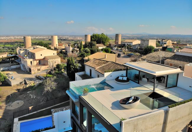 House in Buger - Montblau 049 exclusive villa with private swimming pool, jacuzzi, barbecue and air conditioning House in Buger - Montblau 049 exclusive villa with private swimming pool, jacuzzi, barbecue and air conditioning