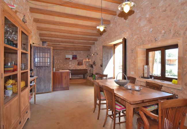 Villa in Muro - Casa Nuria 019 fantastic finca with private pool, terrace, garden and billiard Villa in Muro - Casa Nuria 019 fantastic finca with private pool, terrace, garden and billiard