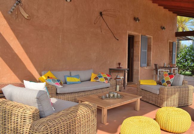 Villa in Muro - Casa Nuria 019 fantastic finca with private pool, terrace, garden and billiard Villa in Muro - Casa Nuria 019 fantastic finca with private pool, terrace, garden and billiard