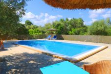 Country house in Campos - Sa Costa 411 rustic finca with private pool, terrace, garden and air conditioning