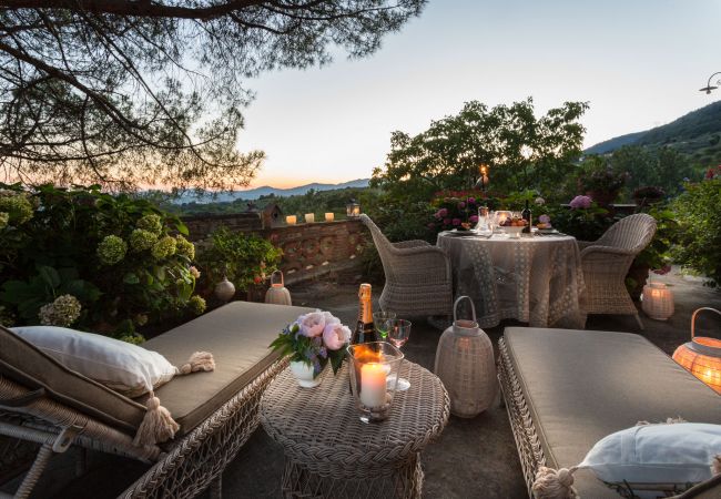 Villa in Capannori - FRANTOIO a Romantic Farmhouse Apartment with Terrace and Views Villa in Capannori - FRANTOIO a Romantic Farmhouse Apartment with Terrace and Views