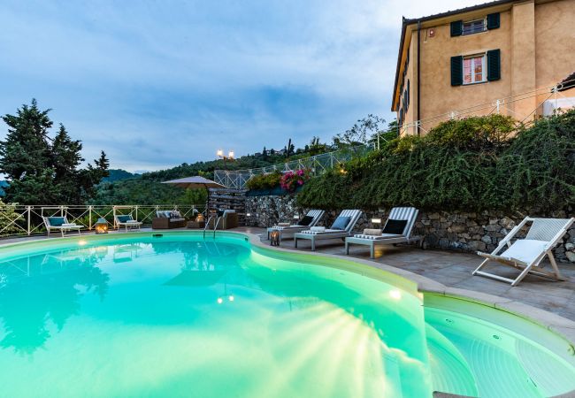 Villa/Dettached house in Camaiore - CASOLARE DEI COLLI Panoramic Private Pool, Lavish Interiors and a Gourmet Kitchen