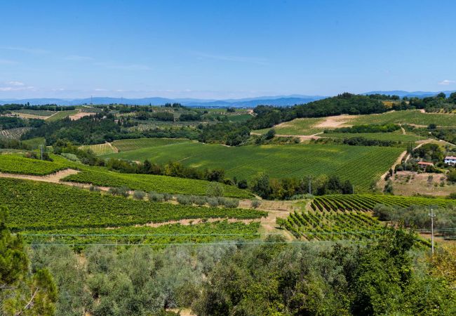 Villa in Marcialla - VILLA CHIANTI, your Secret 4 Bedrooms Retreat with View over the Vineyards in Marcialla Villa in Marcialla - VILLA CHIANTI, your Secret 4 Bedrooms Retreat with View over the Vineyards in Marcialla