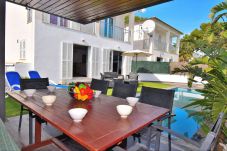 Terraced House in Playa de Muro - Siulador 107 fantastic villa with private pool, terrace, pool table, table tennis and air conditioning