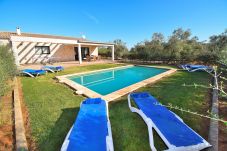 Country house in Can Picafort - Ullastres 109 wonderful finca with private pool, garden, ping pong and air conditioning