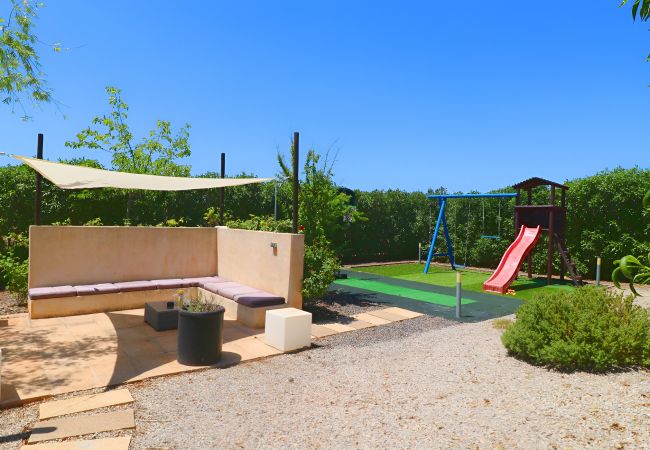 Country house in Campos - Son Vigili 417 magnificent villa with private pool, jacuzzi, children's area and air-conditioning Country house in Campos - Son Vigili 417 magnificent villa with private pool, jacuzzi, children's area and air-conditioning