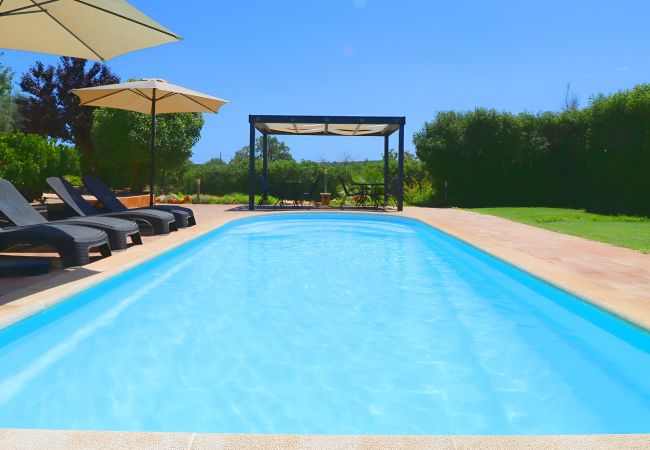 Country house in Campos - Son Vigili 417 magnificent villa with private pool, jacuzzi, children's area and air-conditioning Country house in Campos - Son Vigili 417 magnificent villa with private pool, jacuzzi, children's area and air-conditioning