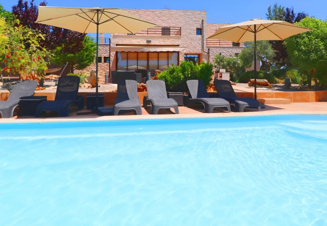 Country house in Campos - Son Vigili 417 magnificent villa with private pool, jacuzzi, children's area and air-conditioning Country house in Campos - Son Vigili 417 magnificent villa with private pool, jacuzzi, children's area and air-conditioning