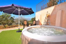 Country house in Muro - Terra Nostra 147 cosy finca with stunning views, terrace, jacuzzi and air-conditioning