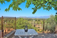 Country house in Muro - Terra Nostra 147 cosy finca with stunning views, terrace, jacuzzi and air-conditioning