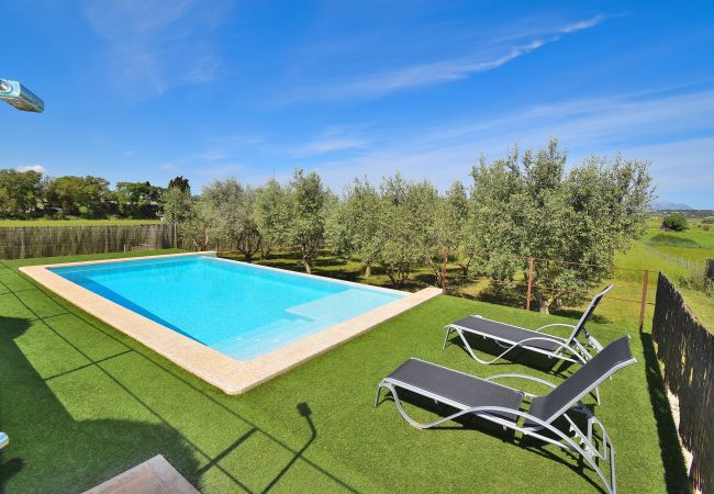 Country house in Maria de la salut - Es Gassons 012 fantastic villa with private pool, stunning views, barbecue and air-conditioning Country house in Maria de la salut - Es Gassons 012 fantastic villa with private pool, stunning views, barbecue and air-conditioning