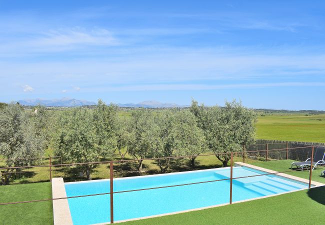 Country house in Maria de la salut - Es Gassons 012 fantastic villa with private pool, stunning views, barbecue and air-conditioning Country house in Maria de la salut - Es Gassons 012 fantastic villa with private pool, stunning views, barbecue and air-conditioning