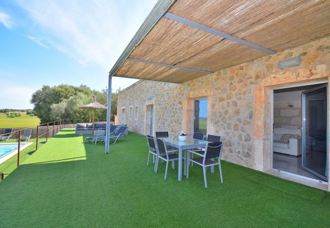 Country house in Maria de la salut - Es Gassons 012 fantastic villa with private pool, stunning views, barbecue and air-conditioning Country house in Maria de la salut - Es Gassons 012 fantastic villa with private pool, stunning views, barbecue and air-conditioning