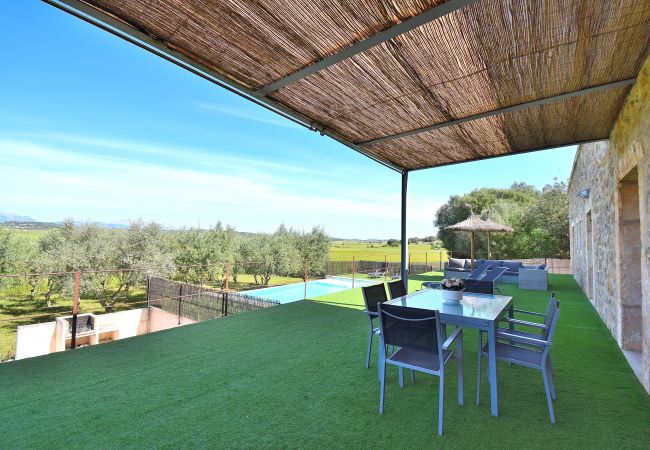 Country house in Maria de la salut - Es Gassons 012 fantastic villa with private pool, stunning views, barbecue and air-conditioning Country house in Maria de la salut - Es Gassons 012 fantastic villa with private pool, stunning views, barbecue and air-conditioning