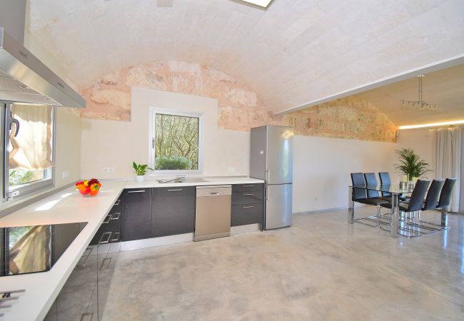 Country house in Maria de la salut - Es Gassons 012 fantastic villa with private pool, stunning views, barbecue and air-conditioning Country house in Maria de la salut - Es Gassons 012 fantastic villa with private pool, stunning views, barbecue and air-conditioning