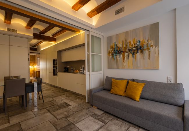 Apartment in Valencia / València - CENTER-MODERN 1BR, 2BA-TERRACE, WI-FI, A/C  Apartment in Valencia / València - CENTER-MODERN 1BR, 2BA-TERRACE, WI-FI, A/C