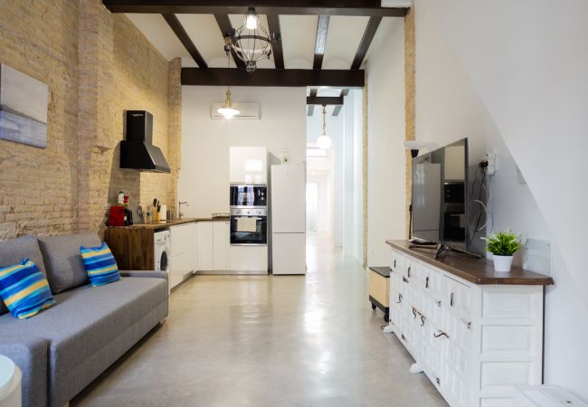  in Valencia - El Cabanyal Loft with Terrace by Florit Flats