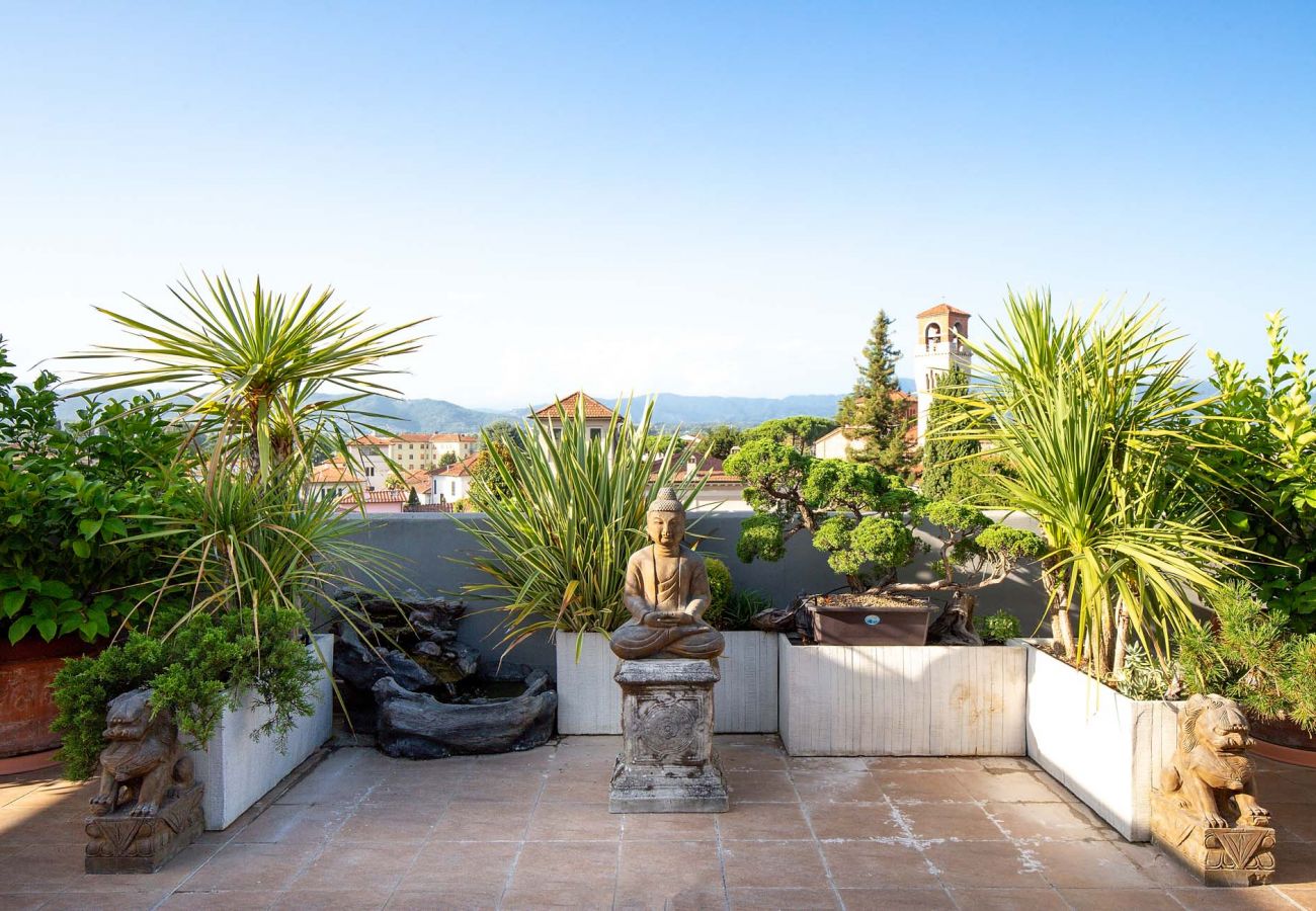Apartment in Lucca - Casa Dieter, a superb 2 bedrooms Apartment with Grand Terrace and private parking in Central Lucca Apartment in Lucca - Casa Dieter, a superb 2 bedrooms Apartment with Grand Terrace and private parking in Central Lucca