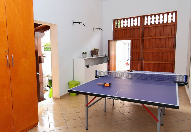 House in Santa Margalida - Can Peredjal 263 cosy house with jacuzzi, ping pong and air-conditioning House in Santa Margalida - Can Peredjal 263 cosy house with jacuzzi, ping pong and air-conditioning