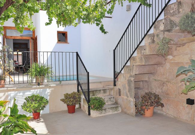House in Muro - Es Colomer 265 beautiful town house with swimming pool, air conditioning and fibre optics House in Muro - Es Colomer 265 beautiful town house with swimming pool, air conditioning and fibre optics