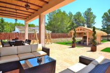 terrace, outdoor sofa, barbecue, children's playground, mallorca