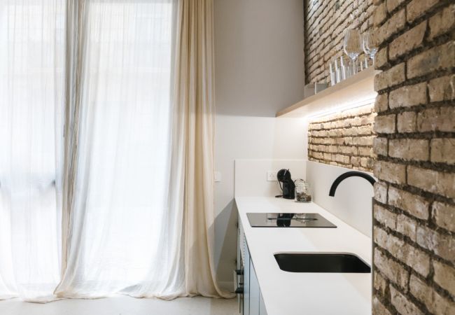 Apartment in Valencia - Design Studio with Natural Light in Ruzafa – Ground Floor by Florit Flats Apartment in Valencia - Design Studio with Natural Light in Ruzafa – Ground Floor by Florit Flats