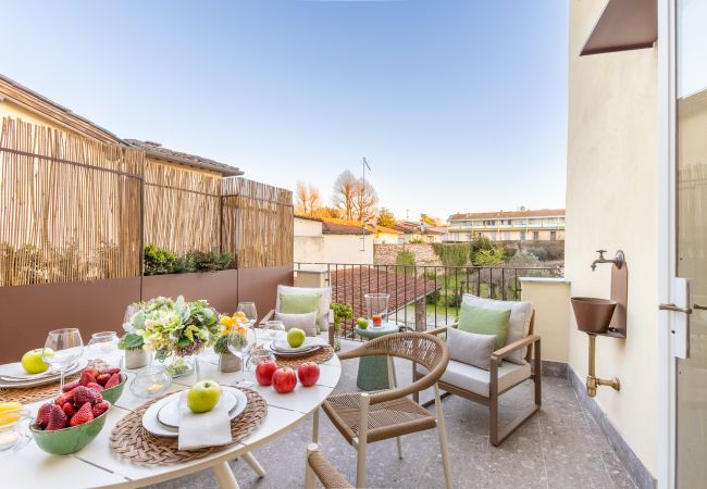 Apartment in Lucca - Modern Elegance inside Lucca Walls – with Terrace Apartment in Lucca - Modern Elegance inside Lucca Walls – with Terrace