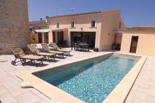 Дом на Muro - Sa Riba 021 magnífica villa con piscina privada, barbacoa, terraza y WiFi