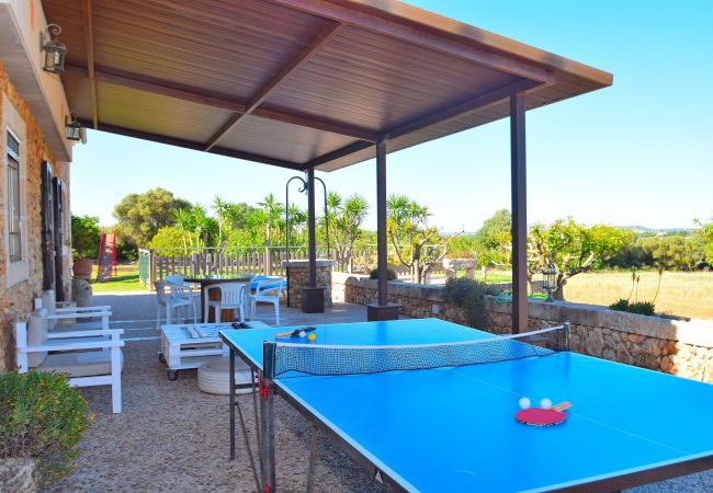 Особняк на Santa Margalida - Es Bosquerró 054 fantástica finca con piscina vallada, zona infantil, terraza, barbacoa y WiFi Особняк на Santa Margalida - Es Bosquerró 054 fantástica finca con piscina vallada, zona infantil, terraza, barbacoa y WiFi