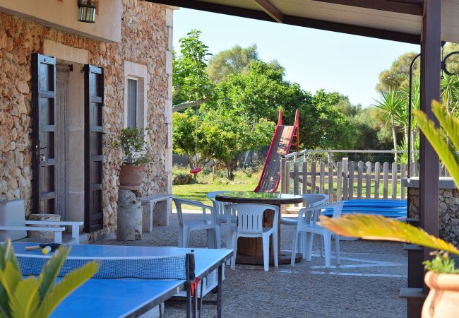 Особняк на Santa Margalida - Es Bosquerró 054 fantástica finca con piscina vallada, zona infantil, terraza, barbacoa y WiFi Особняк на Santa Margalida - Es Bosquerró 054 fantástica finca con piscina vallada, zona infantil, terraza, barbacoa y WiFi