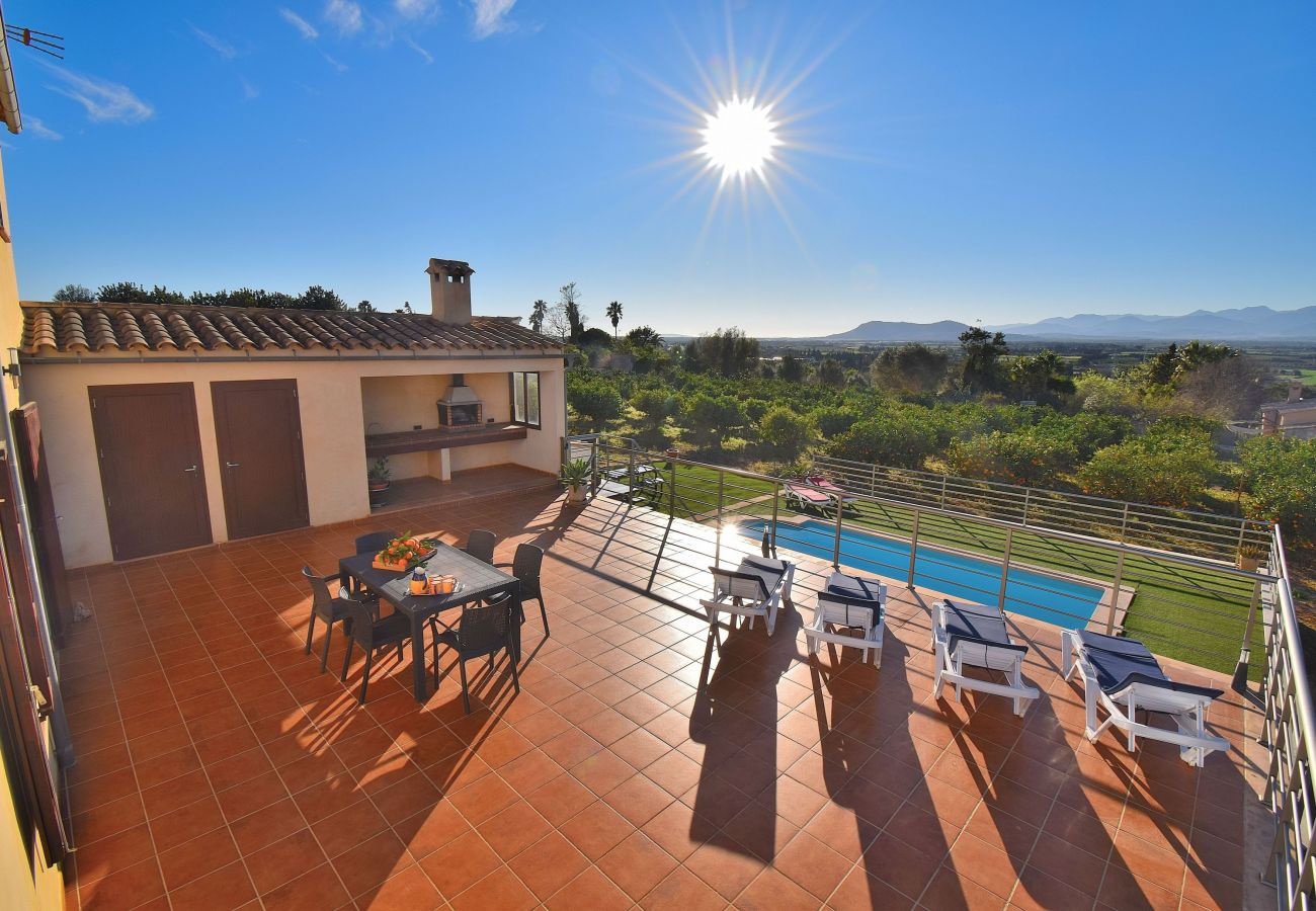Особняк на Muro - Els Tarongers 081 fantástica finca con piscina privada, aire acondicionado, terraza y barbacoa Особняк на Muro - Els Tarongers 081 fantástica finca con piscina privada, aire acondicionado, terraza y barbacoa