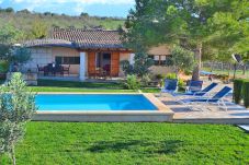 Особняк на Santa Margalida - Es Barranc Son Fullós 094 fantástica finca con piscina privada, jardín, terraza, barbacoa y ping pong