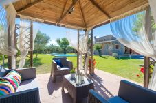 Особняк на Алькудия / Alcudia - Can Roig 113 fantástica finca con piscina privada, jardín, zona infantil y aire acondicionado