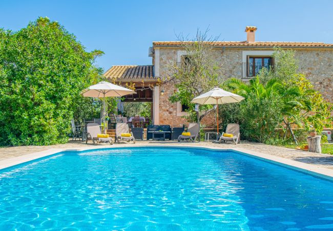  на Buger - Son Tresco 126 fantástica finca ideal para grupos, con jardín, terraza, ping pong y WiFi