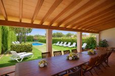 Дом на Llubi - Tofollubí 152 fantástica villa con piscina privada, gran zona exterior, aire acondicionado y zona barbacoa