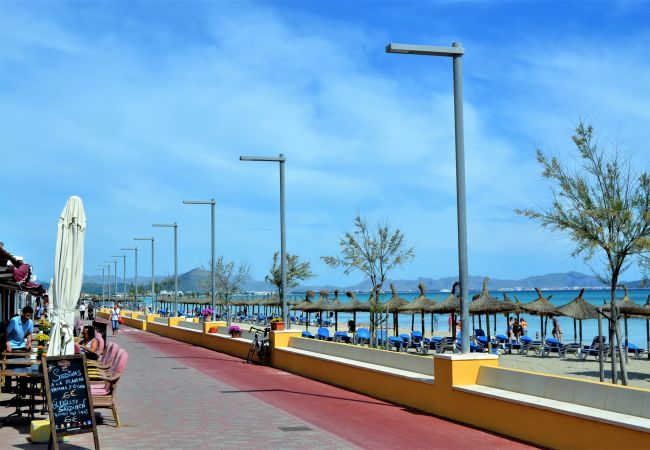 Шале на Can Picafort - Casa Alba 159 acogedora casa de vacaciones con jardín, terraza en zona residencial, barbacoa y WiFi Шале на Can Picafort - Casa Alba 159 acogedora casa de vacaciones con jardín, terraza en zona residencial, barbacoa y WiFi